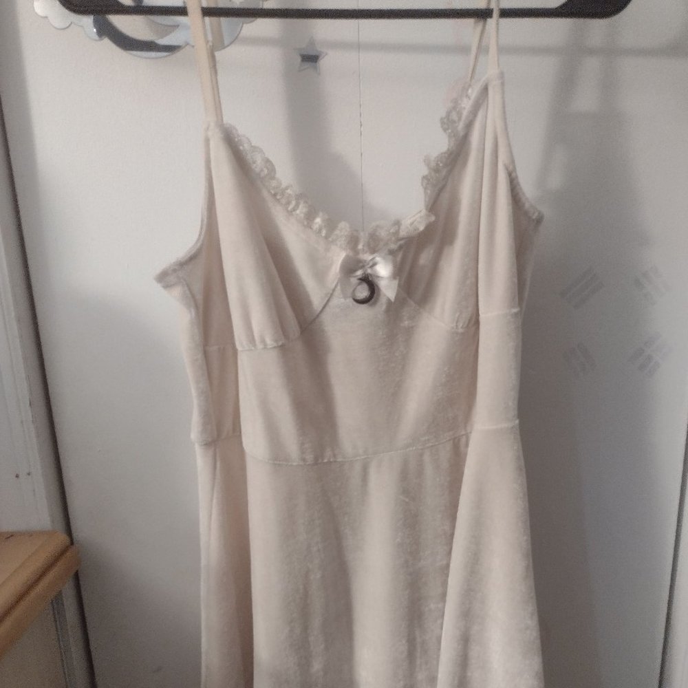 Moonstruck Velvet Skater Dress